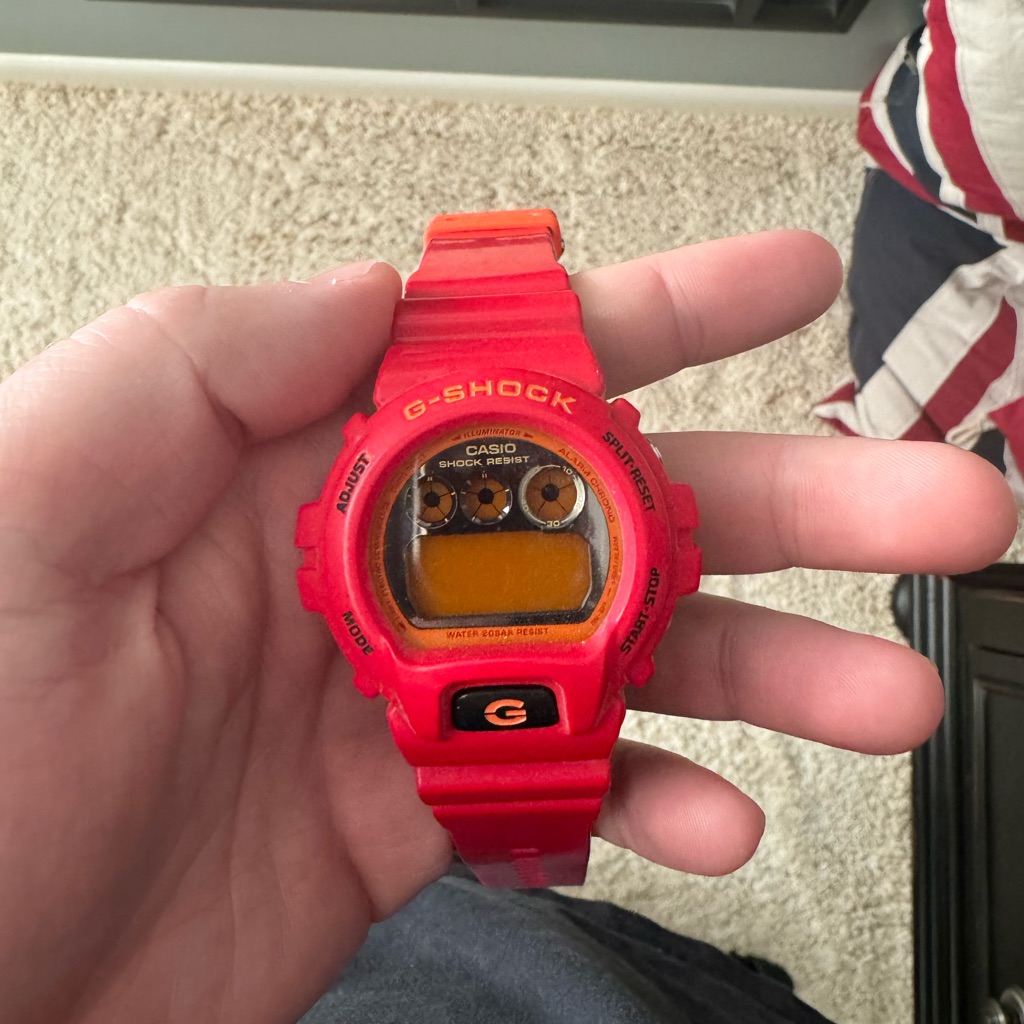 GShock Casio GShock Digital Watch Dw6900cb